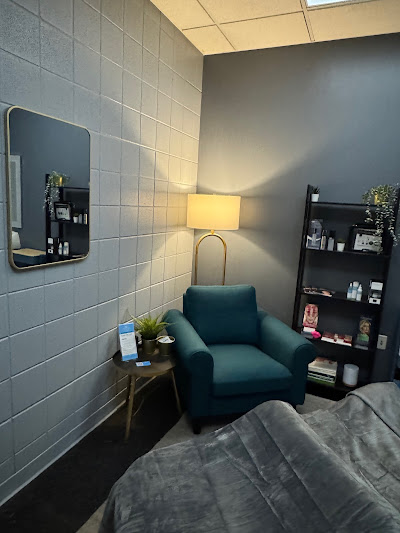 Consultation area at MKE Aesthetics Pleasant Prairie office